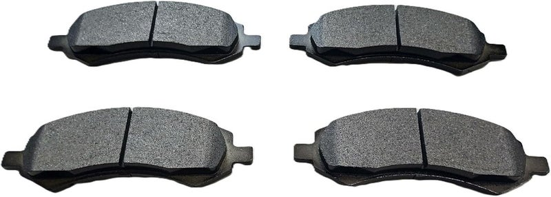 Panther Automotive Front Brake Pad Kit for Dodge Durango - Dependable Stopping, Smooth Friction, and Quiet Performance - Image 1